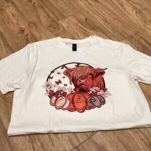 Creme Gildan Softstyle Short Sleeve Tee